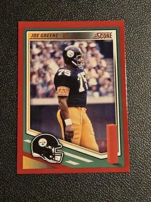 2025 Score #8 Joe Greene Red - Football Card Single