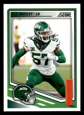 2025 Score #87 C.J. Mosley - Football Card Single