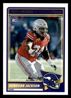 2025 Score #90 Donovan Jackson - Football Card Single