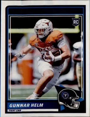 2025 Score #99 Gunnar Helm Rookie Rookie - Football Card Single