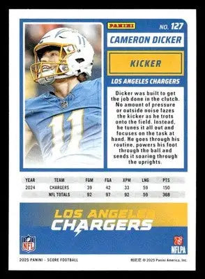 2025 Score-A-Treat #127 Cameron Dicker - Football Card Single