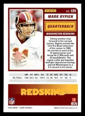 2025 Score-A-Treat #135 Mark Rypien - Football Card Single