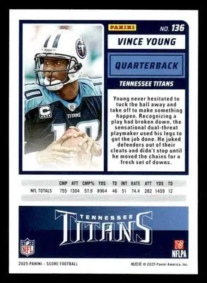 2025 Score-A-Treat #136 Vince Young - Football Card Single
