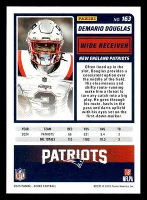 2025 Score-A-Treat #163 Demario Douglas - Football Card Single