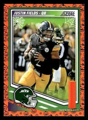 2025 Score-A-Treat #210 Justin Fields - Football Card Single