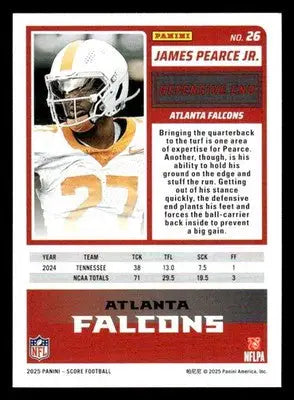 2025 Score-A-Treat #26 James Pearce Jr. - Football Card Single