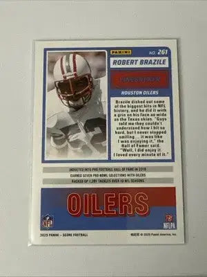 2025 Score-A-Treat #261 Robert Brazile Trick or Treat /99 - Football Card Single