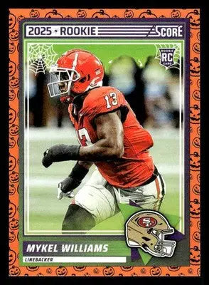2025 Score-A-Treat #28 Mykel Williams - Football Card Single