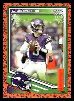 2025 Score-A-Treat #291 J.J. McCarthy Minnesota Vikings - Football Card Single
