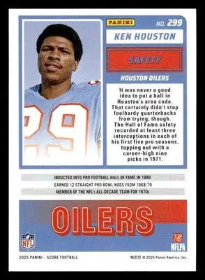2025 Score-A-Treat #299 Ken Houston - Football Card Single