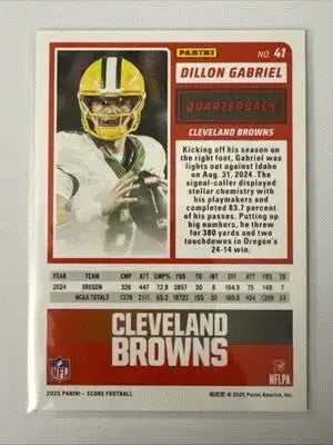2025 Score-A-Treat #41 Dillon Gabriel Bats #/399 - Football Card Single