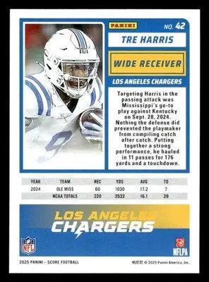 2025 Score-A-Treat #42 Tre Harris - Football Card Single
