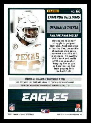 2025 Score-A-Treat #66 Cameron Williams - Football Card Single