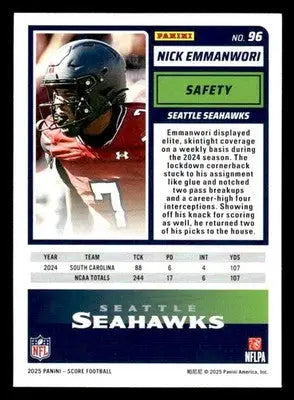 2025 Score-A-Treat #96 Nick Emmanwori - Football Card Single