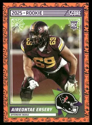 2025 Score A Treat Aireontae Ersery #77 RC Football - Football Card Single