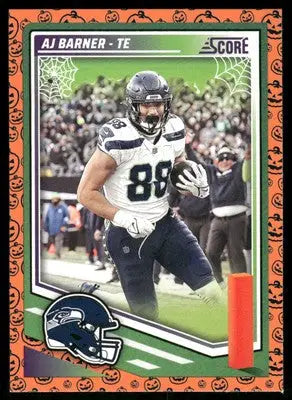 2025 Score A Treat AJ Barner #82 Football - Football Card Single