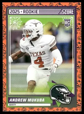 2025 Score A Treat Andrew Mukuba #98 RC Football - Football Card Single