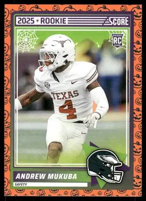 2025 Score A Treat Andrew Mukuba #98 RC Football - Football Card Single