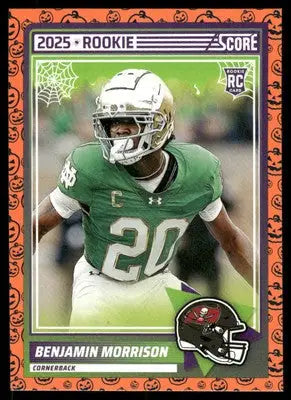 2025 Score A Treat Benjamin Morrison #93 RC Football - Football Card Single