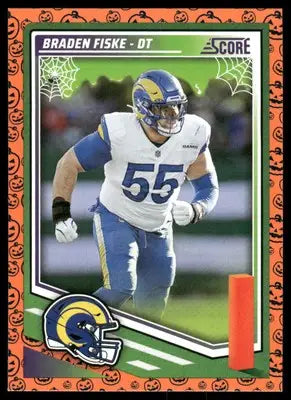 2025 Score a Treat Braden Fiske #263 Football - Football Card Single