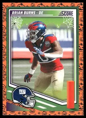 2025 Score a Treat Brian Burns #6 Football - Football Card Single