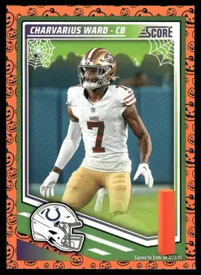 2025 Score A Treat Charvarius Ward #147 Football - Football Card Single