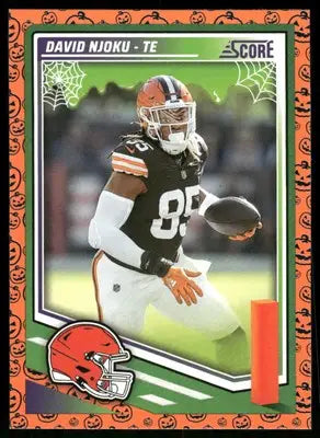 2025 Score A Treat David Njoku #113 Football - Football Card Single