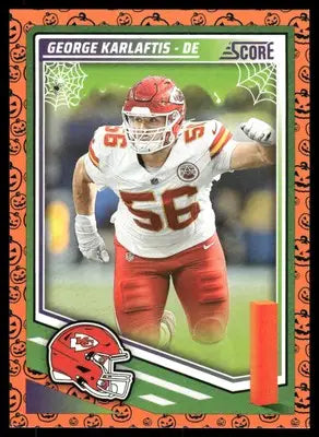2025 Score A Treat George Karlaftis #158 Football - Football Card Single
