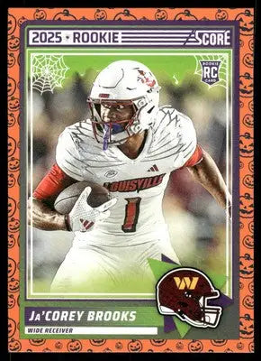 2025 Score A Treat Ja’Corey Brooks #61 RC Football - Football Card Single