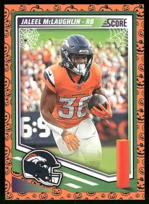 2025 Score A Treat Jaleel McLaughlin #54 Football - Football Card Single