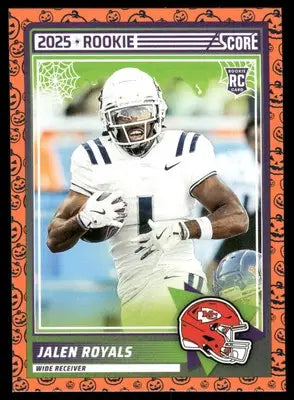 2025 Score A Treat Jalen Royals #8 RC Football - Football Card Single