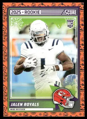 2025 Score A Treat Jalen Royals #8 RC Football - Football Card Single
