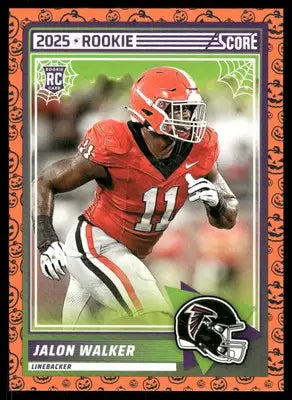 2025 Score A Treat Jalon Walker #30 RC Football - Football Card Single