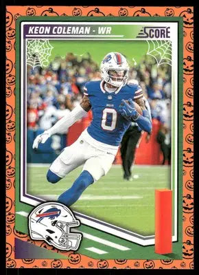 2025 Score A Treat Keon Coleman #4 Football - Football Card Single