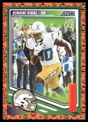 2025 Score A Treat Kimani Vidal #34 Football - Football Card Single