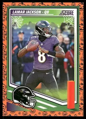 2025 Score A Treat Lamar Jackson #75 Football - Football Card Single