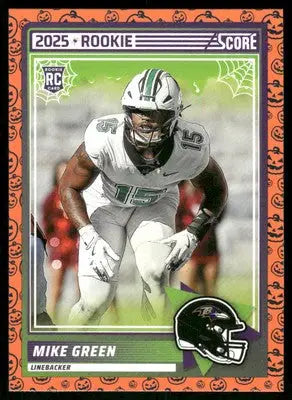2025 Score A Treat Mike Green #88 RC Football - Football Card Single