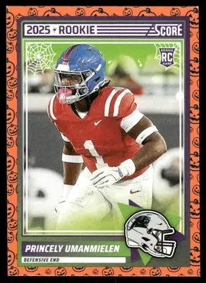 2025 Score A Treat Princely Umanmielen #86 RC Football - Football Card Single