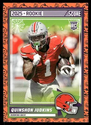 2025 Score A Treat Quinshon Judkins #38 RC Football - Football Card Single