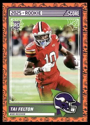 2025 Score A Treat Tai Felton #60 RC Football - Football Card Single