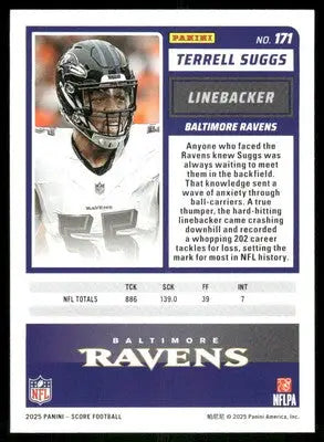 2025 Score A Treat Terrell Suggs #171 Football - Football Card Single