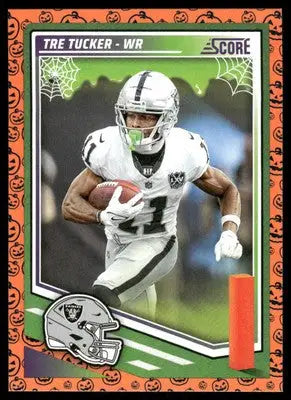 2025 Score a Treat Tre Tucker #242 Football - Football Card Single