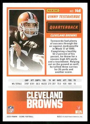 2025 Score A Treat Vinny Testaverde #146 Football - Football Card Single