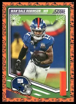 2025 Score A Treat Wan’Dale Robinson #166 Football - Football Card Single