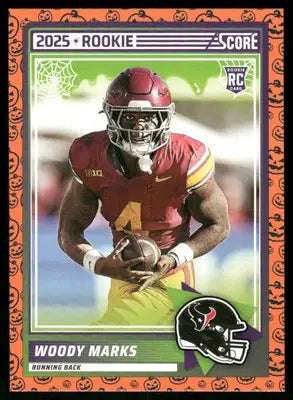 2025 Score A Treat Woody Marks #43 RC Football - Football Card Single