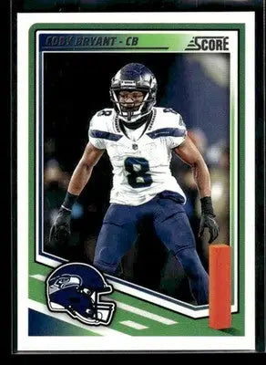 2025 Score Coby Bryant #268 Seattle Seahawks