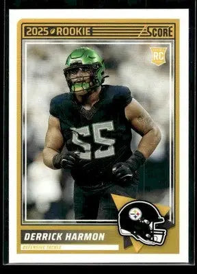 2025 Score Derrick Harmon #81 RC Pittsburgh Steelers