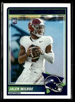 2025 Score Jalen Milroe #29 RC Seattle Seahawks - Football Card Single