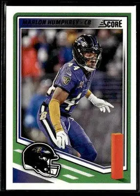 2025 Score Marlon Humphrey #145 Baltimore Ravens - Football Card Single