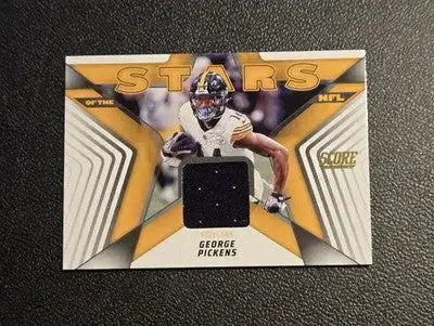 2025 Score #SNJ-GPS George Pickens Stars of the NFL Jerseys - Sports Memorabilia (Jerseys balls helmets pucks)